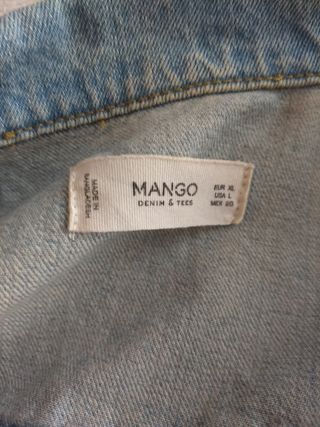 Cazadora vaquera de Mango