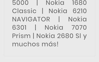 Cargador Nokia Ac-3E