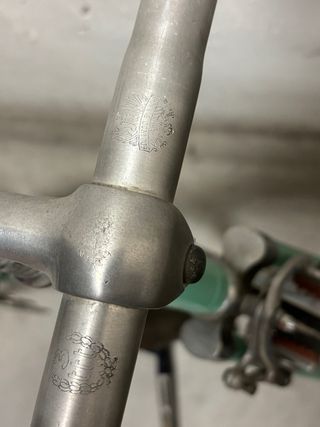 bici da corsa vintage bianchi rekord 75