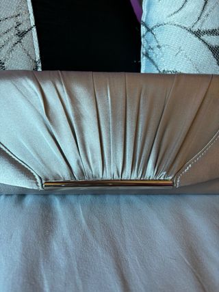 Bolso de fiesta plateado