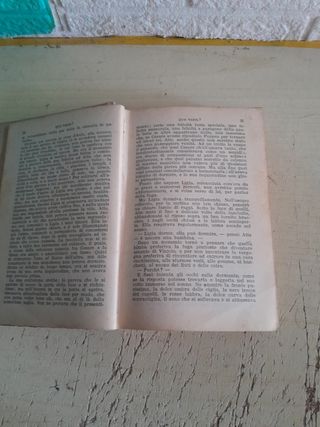 Quo Vadis? Sienkiewicz Enrico RARO 1931 Salani