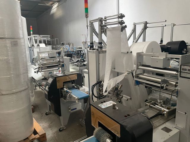 Ledmak FLK120 Linea de Fabricacion de mascarillas