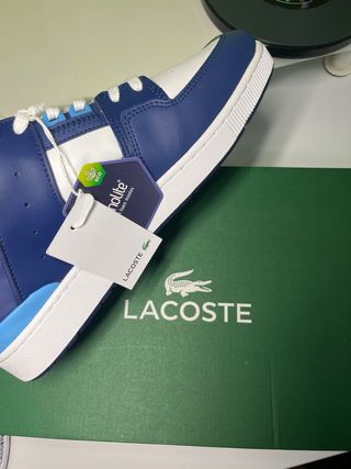 Bambas Lacoste azules (originales con etiqueta)