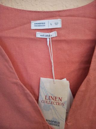 Blusa lino Springfield 