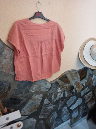 Blusa lino Springfield 