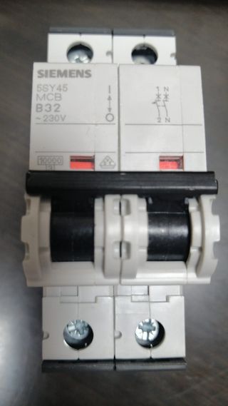 Interruttori magnetotermici Siemens 5SY45MCB B32