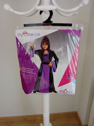 Disfraz de hechicera morada
