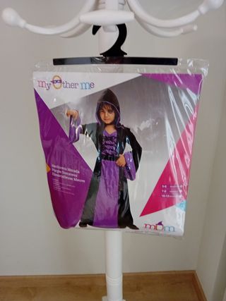 Disfraz de hechicera morada