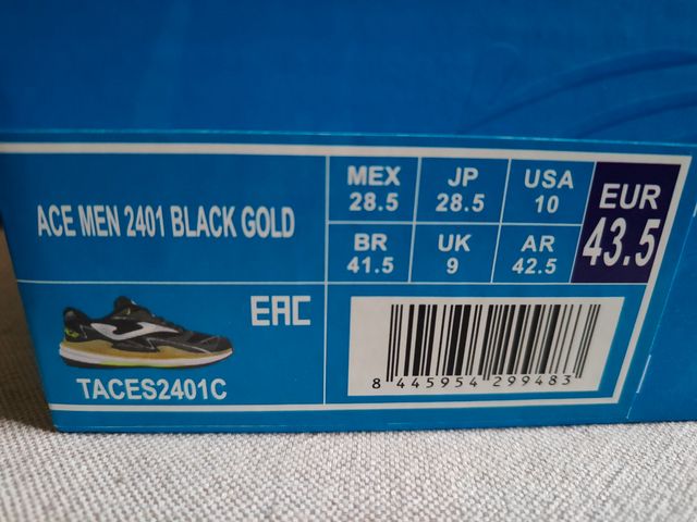 Scarpe Joma Ace man 2401 black gold