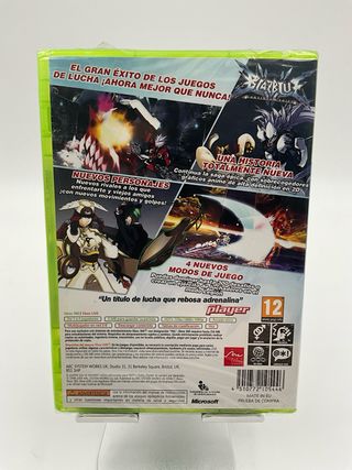 PRECINTADO BLAZBLUE CONTINUUM SHIFT XBOX 360