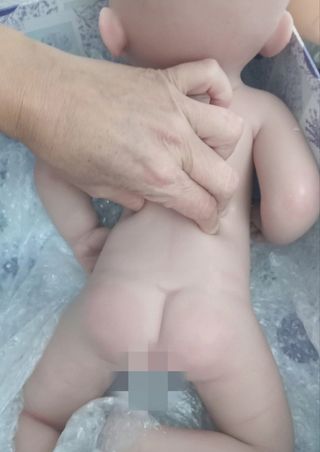 Reborn silicona blanda niña 50 cm