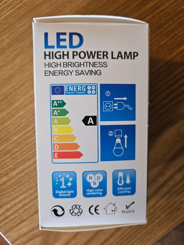 Lampadine 12w e27 led set 10