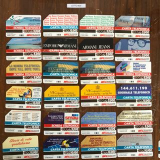 Schede telefoniche - Vari lotti (V. DESCRIZIONE)