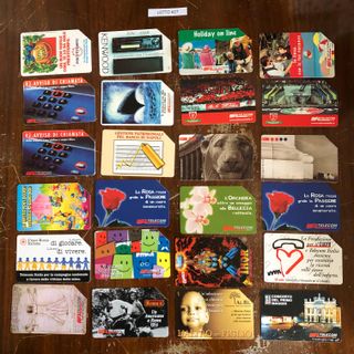 Schede telefoniche - Vari lotti (V. DESCRIZIONE)