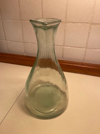 Brocca in vetro pesante