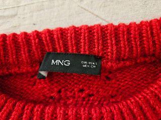 Jersey Mango trenzado 2024 rojo