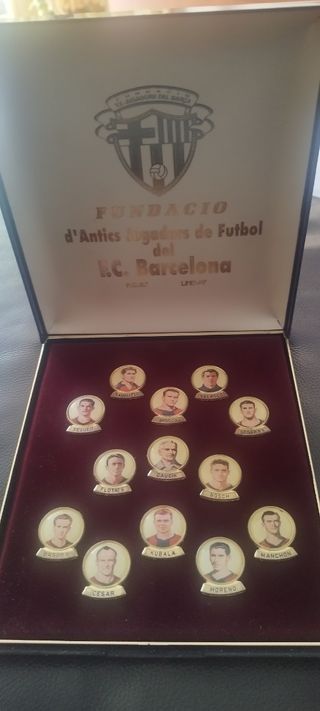 Colección pins del barcelona
