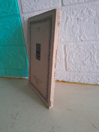 Rimas y leyendas G.A.Becquer Raro