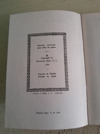 Rimas y leyendas G.A.Becquer Raro