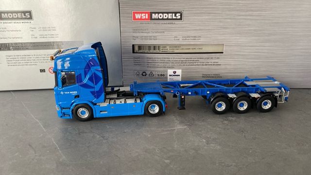 Wsi 1/50 Van Moer Scania