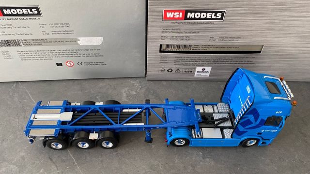 Wsi 1/50 Van Moer Scania