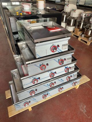 Plancha gas sobremesa nueva 