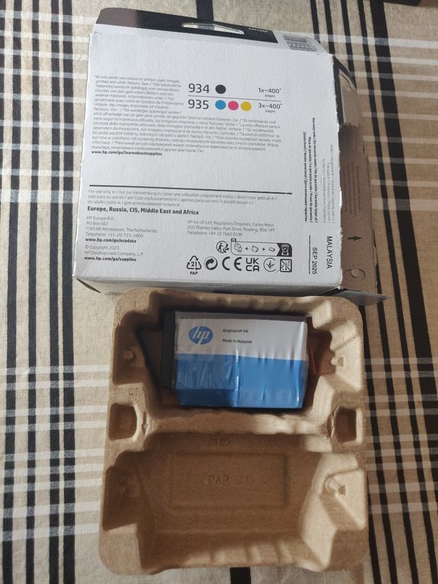 Cartucho tinta HP 934