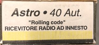 Fadini ricevitore radio cancello scheda