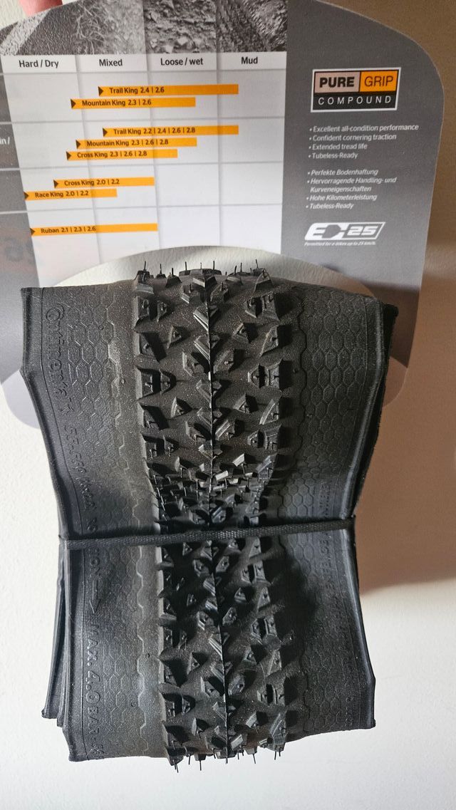 Cubierta Continental Race King 26" nueva