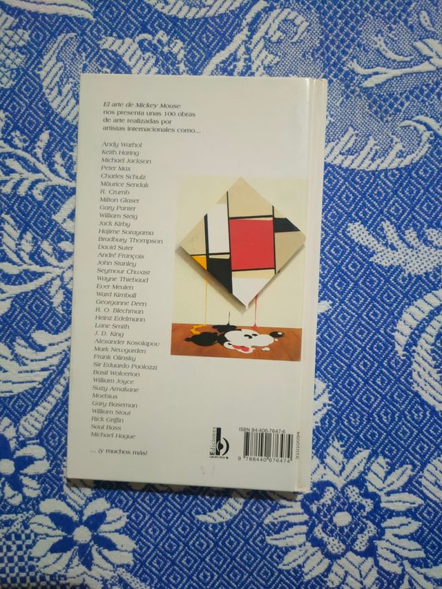 Libro El arte de Mickey Mouse