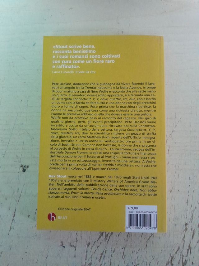 I ragni d'oro Rex Stout