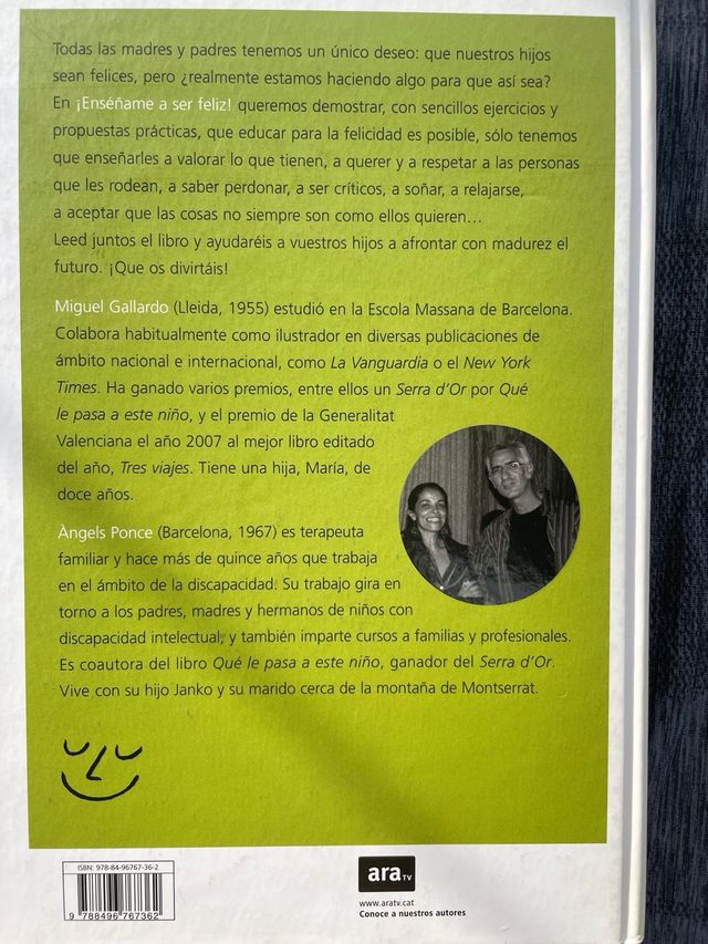 Libro ENSEÑAME A SER FELIZ