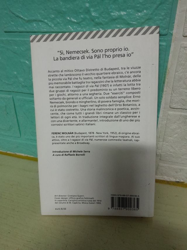 I ragazzi di via pal Ferenc Molnar