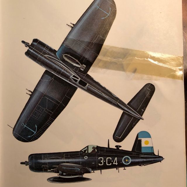 Libro “Caccia” (Fighters) aerei anno 1969