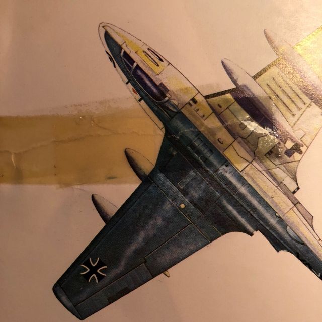 Libro “Caccia” (Fighters) aerei anno 1969