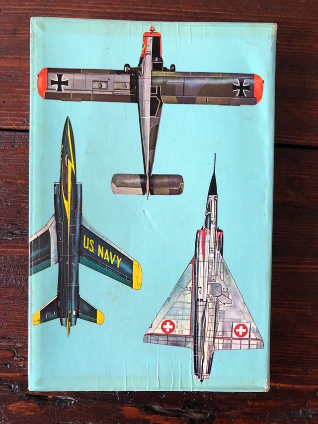 Libro “Caccia” (Fighters) aerei anno 1969