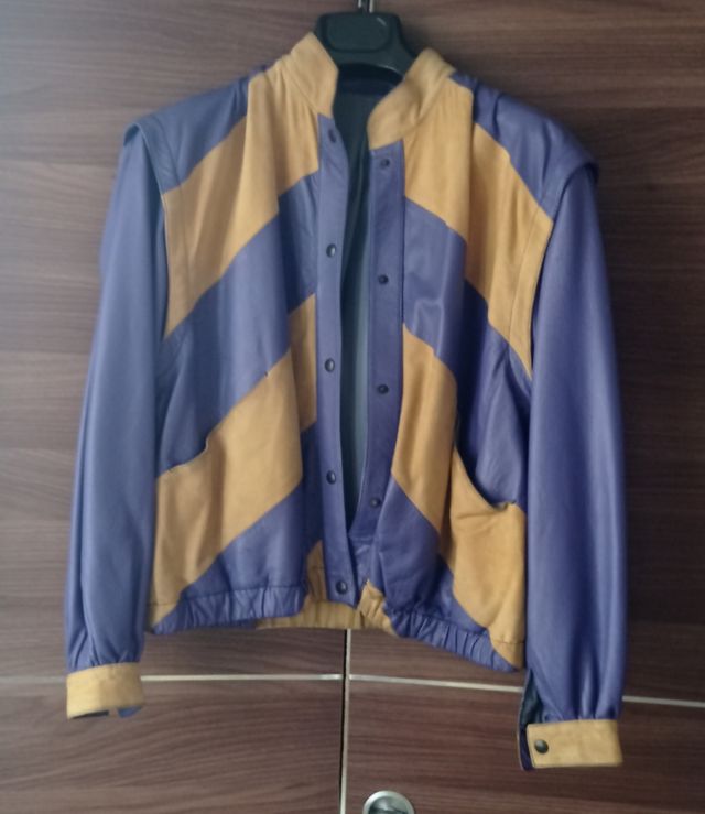 Giubbotto donna pelle scamosciata