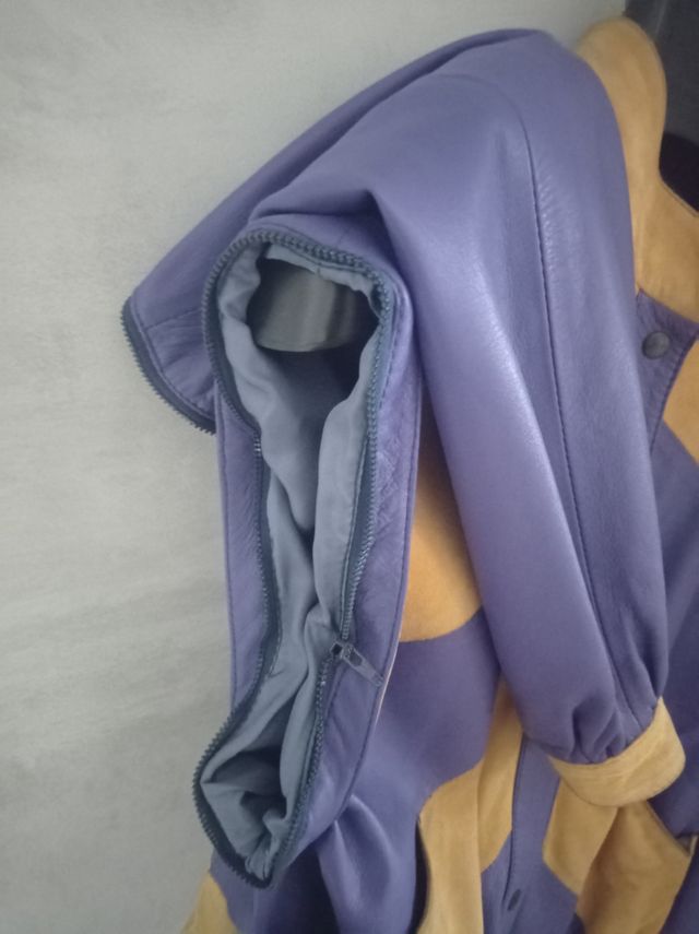 Giubbotto donna pelle scamosciata