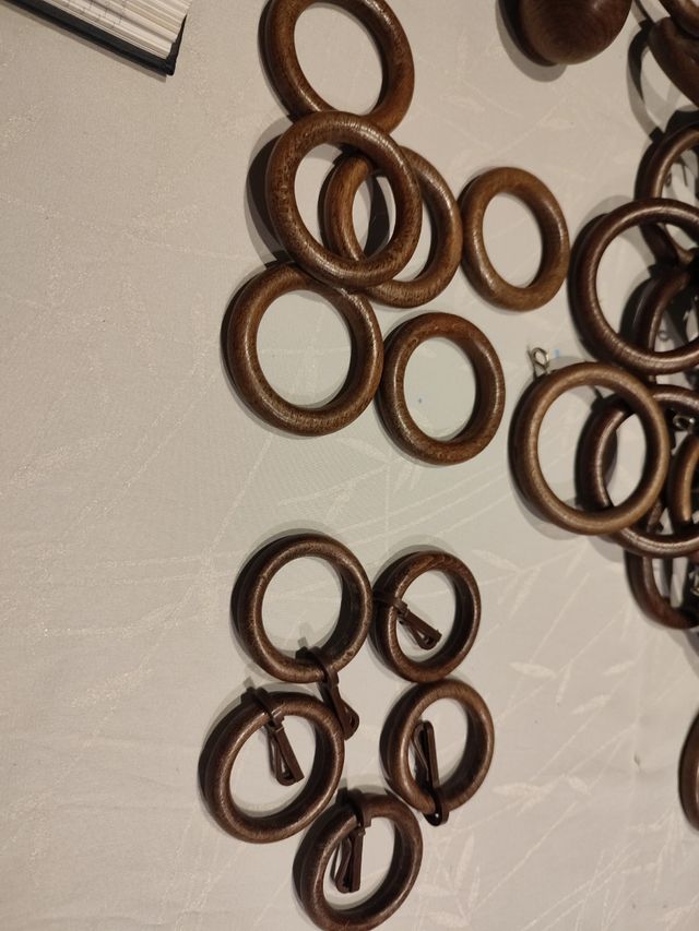 Anelli per tende 56 pezzi