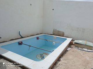 Piscina poliéster kit 450 x 250