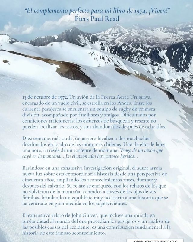 LA SOCIEDAD DE LA NIEVE "ARRIBA EN LA CORDILLERA"