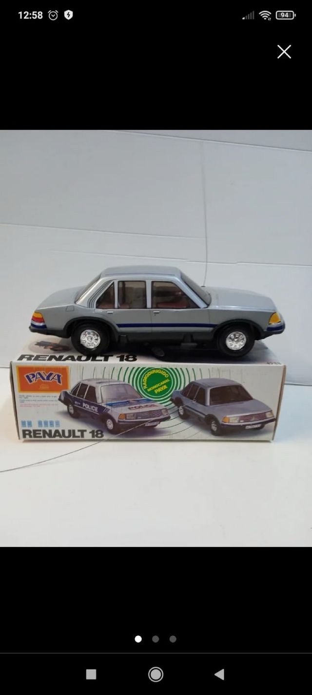 Coche antiguo radiocontrol coleccionable