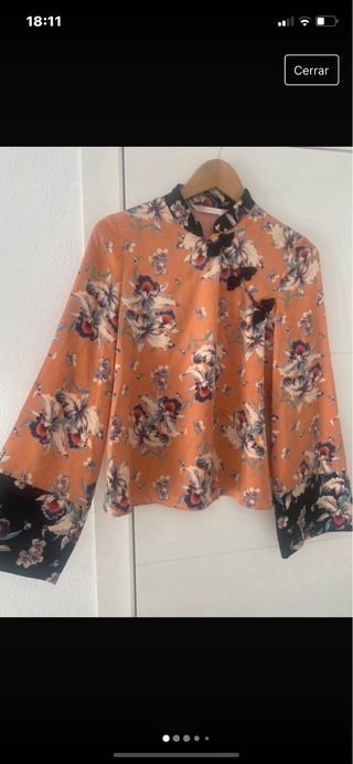 Camisa oriental zara