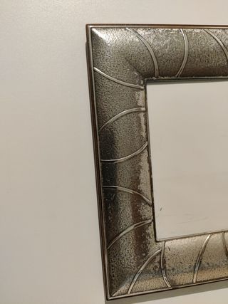 Cornice portafoto in argento usata