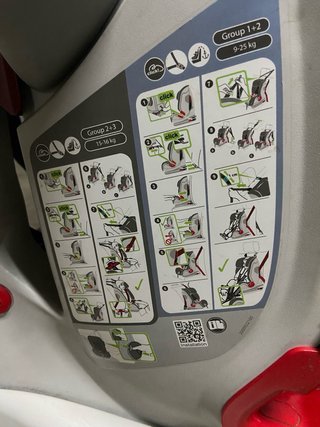 Britax Romer silla coche 1-2-3