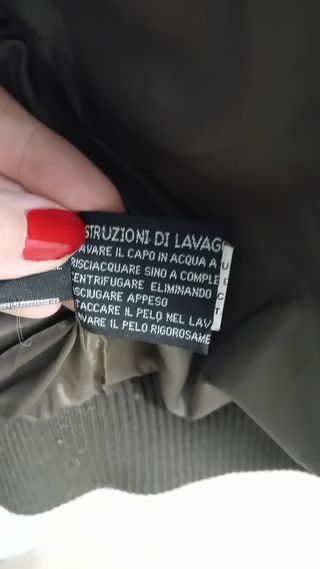 Piumino Cappotto Giubbotto marrone donna