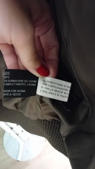 Piumino Cappotto Giubbotto marrone donna