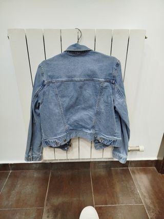 Cazadora tejana h&m mujer nueva