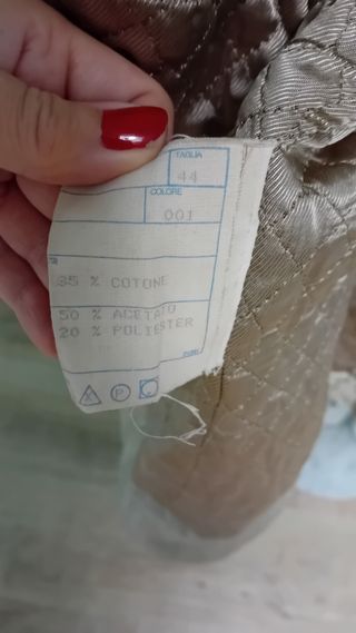 Cappotto Giubbotto panna da donna