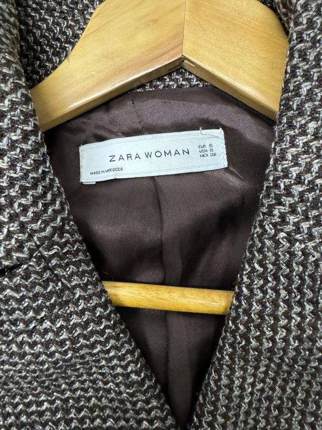 Americana marron talla s